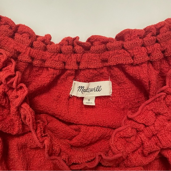 Madewell Texture & Thread Drawstring Top - Picture 4 of 5